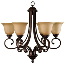  12585 - Alpine Series 6 Light Chandelier - RB